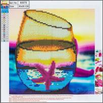 Opakowanie Diamentowa mozaika 5D - Starfish 30x30 80878