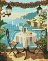 Opakowanie Diamentowa mozaika - Bajka dla dwojga 40x50cm