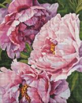 Opakowanie Diamentowa mozaika bez ramy - Magia kwiatów 40x50