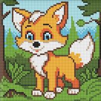 Opakowanie Diamentowa mozaika bez ramy - Puszysty lis Kids