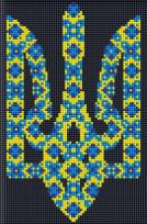 Opakowanie Diamentowa mozaika bez ramy - Symbol Ukrainy 20x30