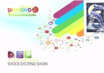 Opakowanie Diamentowa mozaika - Delfiny 20x30cm