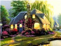 Opakowanie Diamentowa mozaika Dom 60684