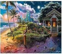 Opakowanie Diamentowa mozaika dom na plaży NO-1008297