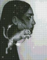 Opakowanie Diamentowa mozaika - Gwiazdozbiór Tygrysa 40x50cm