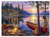 Opakowanie Diamentowa mozaika jezioro ognisko NO-1007415