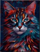 Opakowanie Diamentowa mozaika Kot w kolorach NO-1009430