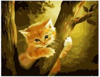 Opakowanie Diamentowa mozaika kotek na drzewie NO-1008280