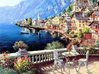 Opakowanie Diamentowa mozaika Miasteczko nad zatoką 60705