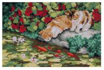 Opakowanie Diamentowa mozaika - Młodzi łowcy 20x30cm