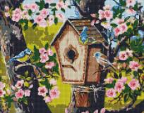 Opakowanie Diamentowa mozaika - Parapetwka dla ptaków 40x50cm