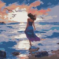 Opakowanie Diamentowa mozaika - Piękny element 40x40cm