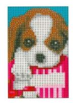 Opakowanie Diamentowa mozaika - Piesek 10x15cm