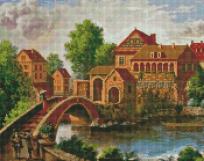 Opakowanie Diamentowa mozaika - Prowincja włoska 40x50cm