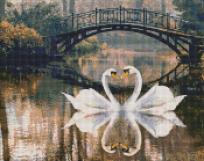 Opakowanie Diamentowa mozaika - Romantyczna historia 40x50cm