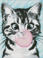 Opakowanie Diamentowa mozaika - Różowa bańka 30x40cm