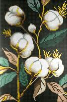 Opakowanie Diamentowa mozaika - Śnieżnobiała bawełna 20x30cm