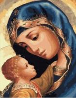 Opakowanie Diamentowa mozaika święte matka boska wpatrzona w synka NO-1006449