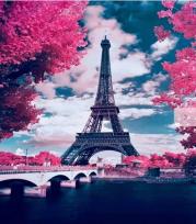 Opakowanie Diamentowa mozaika Wieża eifla NO-1006709