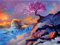 Opakowanie Diamentowa mozaika Wodospad 60864