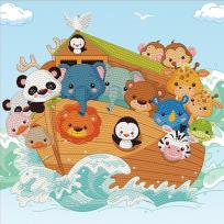 Opakowanie Diamond Dotz Dotz Box Animals 2X2