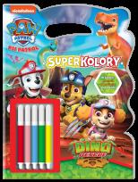 Okładka książki Dino Rescue. Psi Patrol. SuperKolory