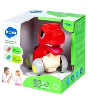Opakowanie Dinozaur interaktywny z napędem czerwony