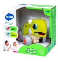 Opakowanie Dinozaur interaktywny z napędem zielony