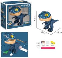 Opakowanie Dinozaur przybornik szkolny temperówka