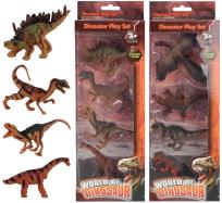 Opakowanie Dinozaury 4szt