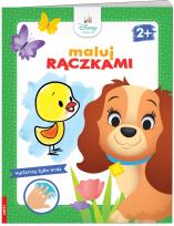 Okładka książki Disney Maluch. Maluj Rączkami