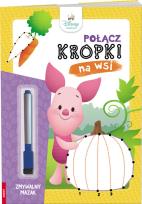 Okładka książki Disney maluch Połącz kropki Na wsi PKM-9201