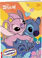 Okładka książki Disney Stich kolorowanka z naklejkami NA-9135