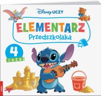 Okładka książki Disney Uczy. Elementarz przedszkolaka. 4 lata
