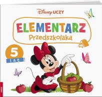 Okładka książki Disney uczy Minnie Elementarz przedszkolaka 5 lat UEP-9307