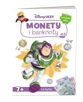Okładka książki Disney Uczy. Monety i banknoty