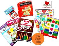 Okładka książki Dla przedszkolaka. Zestaw 3 książek z dodatkami