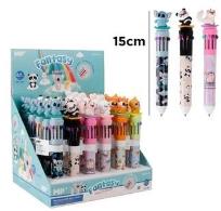 Opakowanie Długopis 10-kolorowy 0,7mm zwierzątka (30szt)