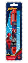 Opakowanie Długopis 6 kolorów Spiderman SP50014