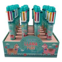 Opakowanie Długopis 6 kolorów w jednym Lama (24szt)
