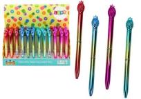 Opakowanie Długopis Ananas w połysku 0,7mm nieb. (48szt)