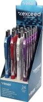 Opakowanie Długopis automatyczny Exceed 208 (24szt)