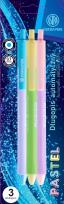 Opakowanie Długopis automatyczny Pastel Pen Astra 0,6mm blister 3 sztuki