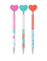 Opakowanie Długopis automatyczny Serce2 niebieski mix