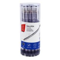 Opakowanie Długopis biurowy 0,7mm czarny tuba (20szt) MemoBe