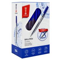 Opakowanie Długopis biurowy niebieski (50szt) MemoBe