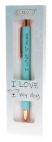 Opakowanie Długopis I Love My Dog w etui