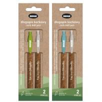 Opakowanie Długopis korkowy 2szt mix