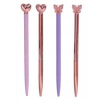 Opakowanie Długopis metalowy Motyl, Serce 1szt