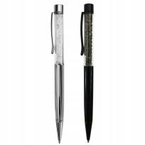 Opakowanie Długopis metalowy z kryształkami mix